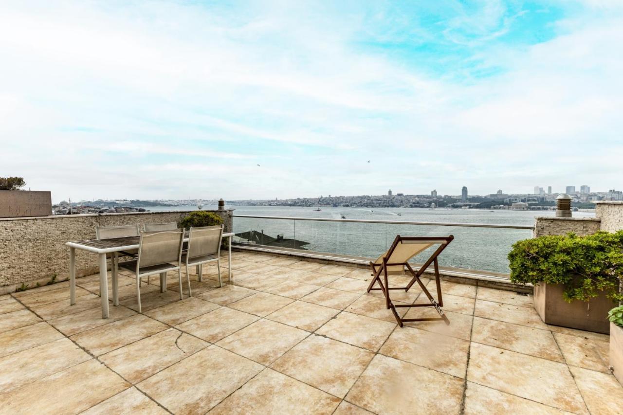 Duplex Flat W Panoramic Bosphorus View And Terrace Apartment Istanbul Luaran gambar