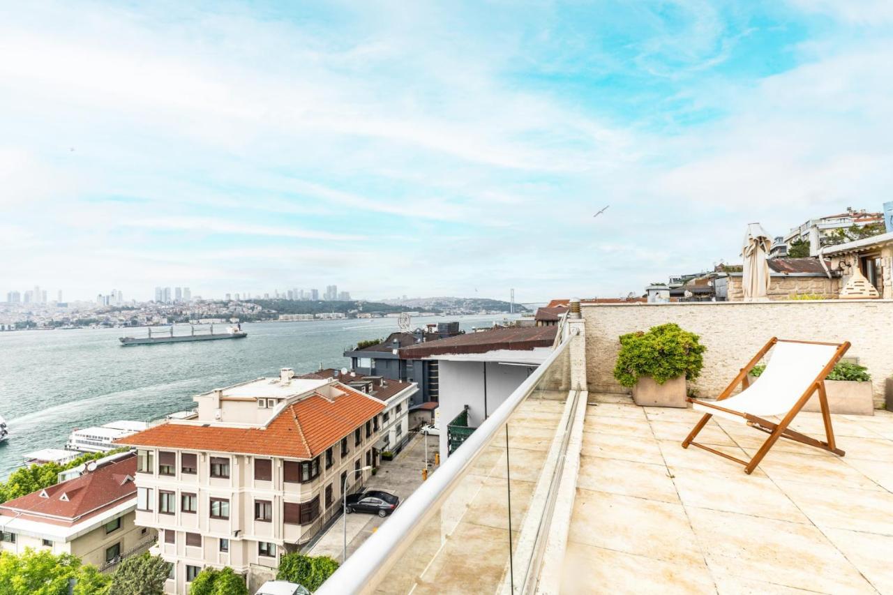 Duplex Flat W Panoramic Bosphorus View And Terrace Apartment Istanbul Luaran gambar