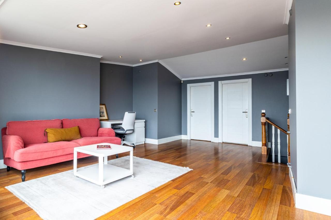 Duplex Flat W Panoramic Bosphorus View And Terrace Apartment Istanbul Luaran gambar
